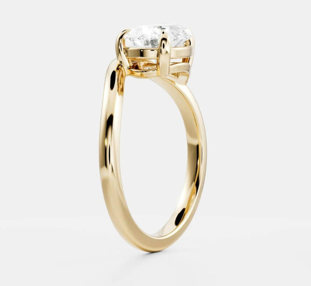 ‘Cleo’ diamond pinky ring