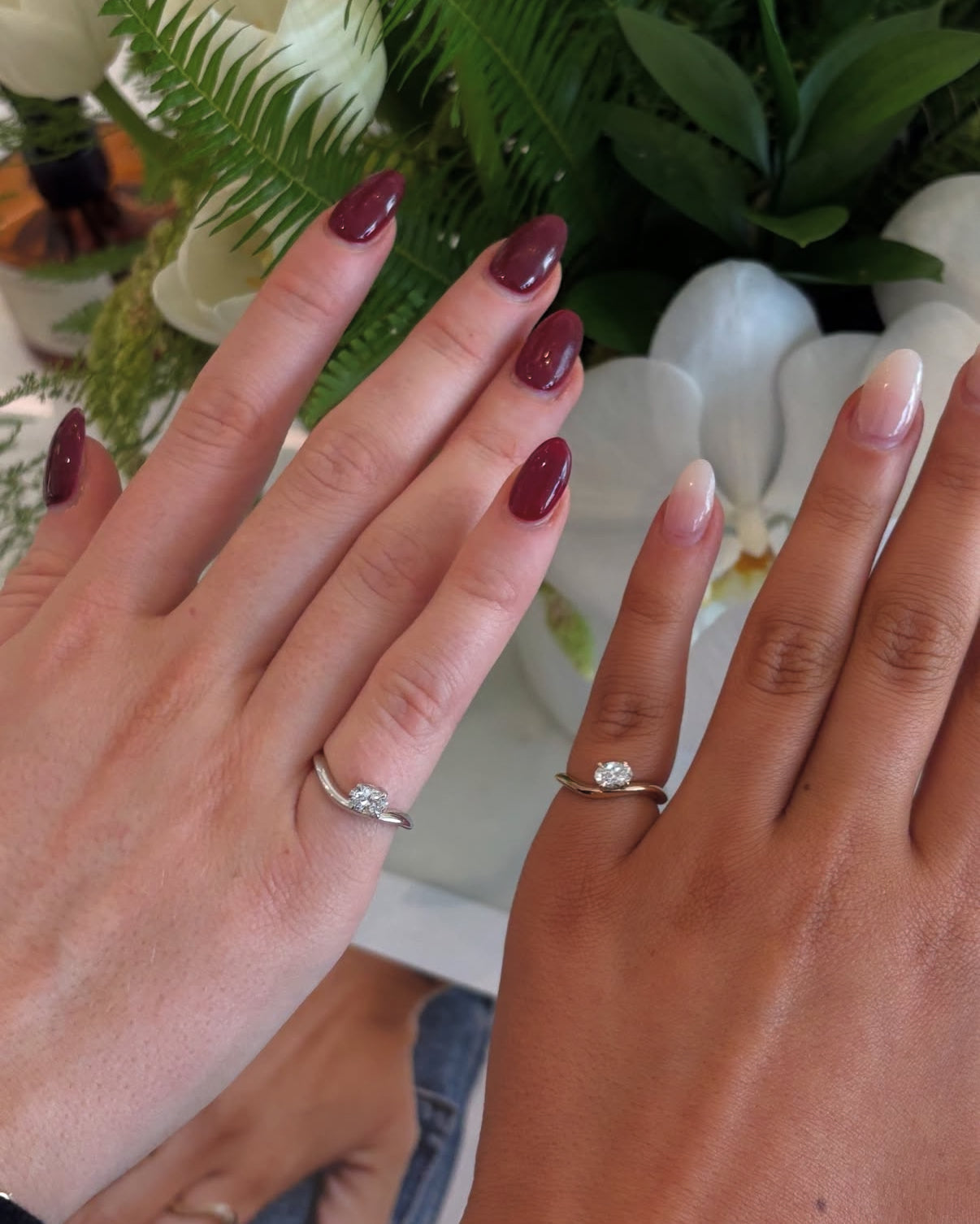 ‘Cleo’ diamond pinky ring