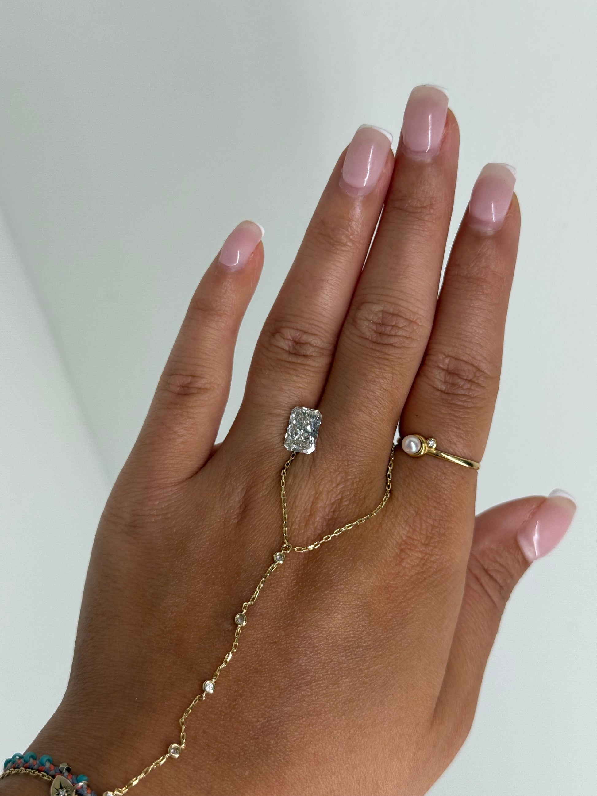 1.96 ct H vs2 radiant diamond
