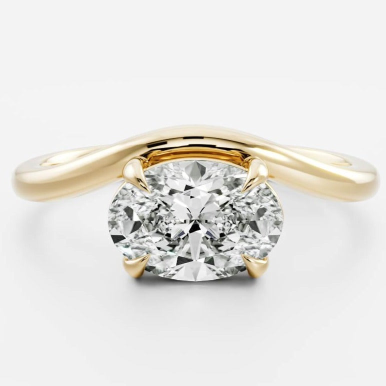‘Cleo’ diamond pinky ring