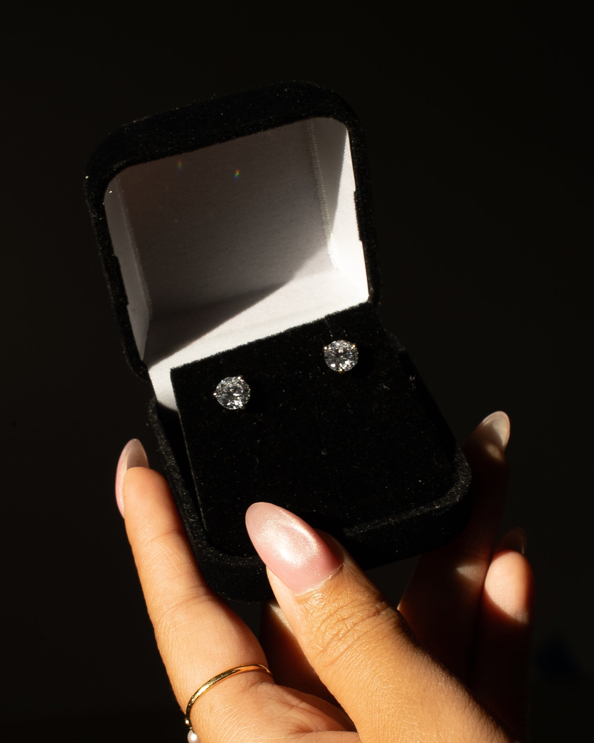 2.00tcw Martini Studs in 14k Gold