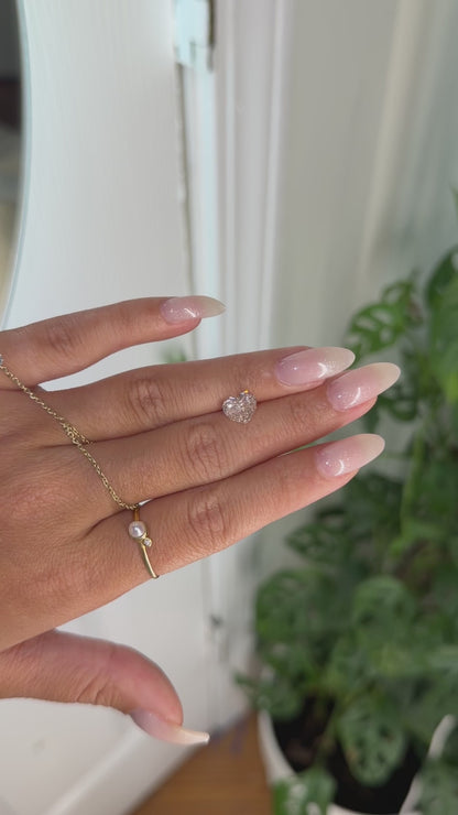 3.06ct pink heart VS2 - IGI certified