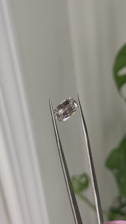 3.78ct ashoka cut H SI1 - IGI certified