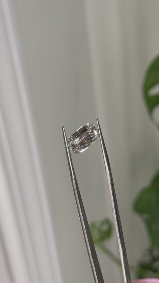 3.78ct ashoka cut H SI1 - IGI certified
