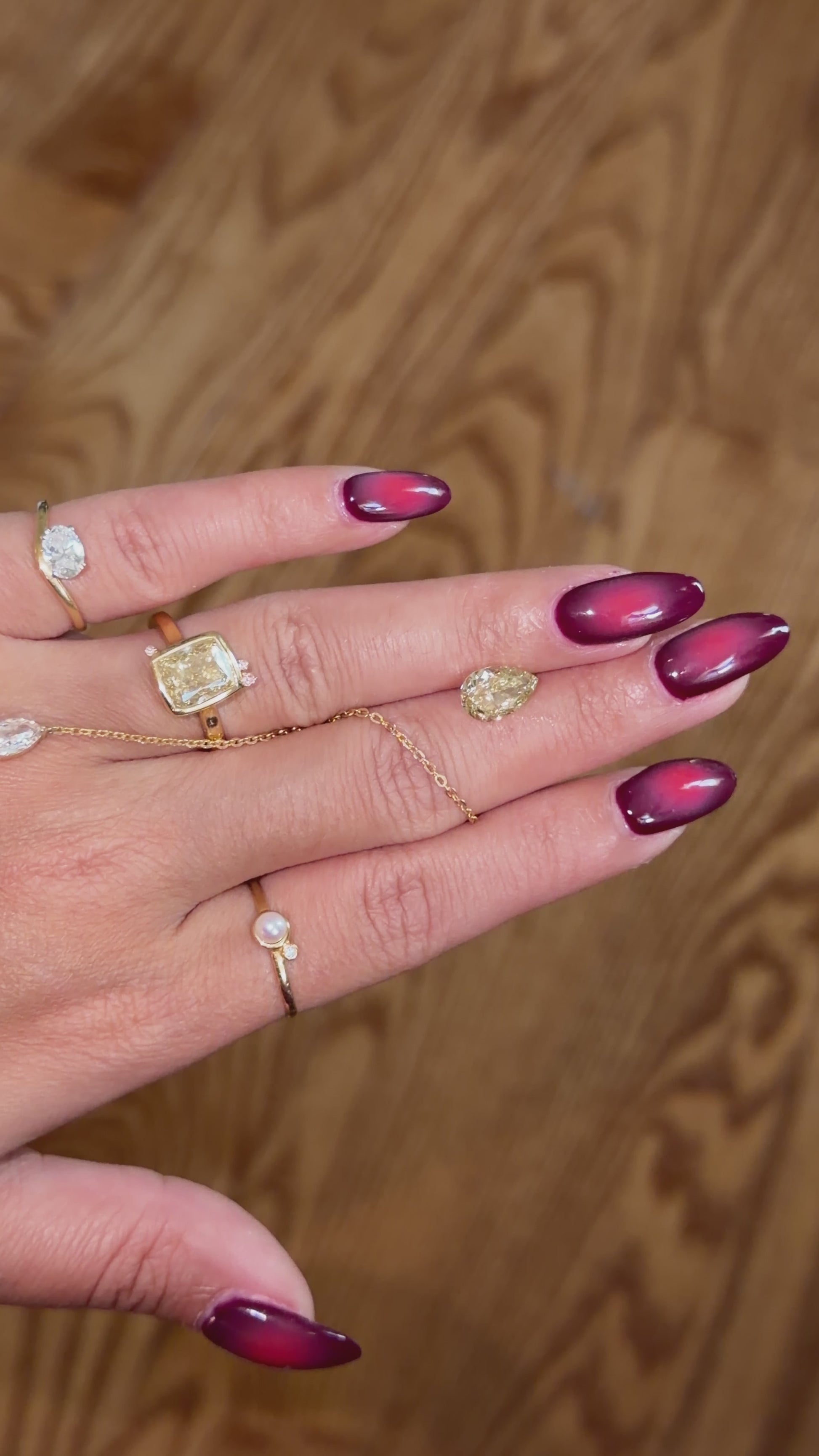 2.02ct canary yellow pear vs1