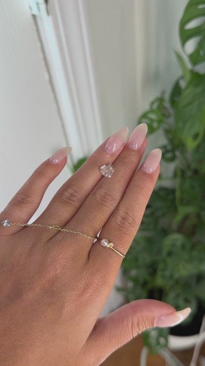 3.06ct pink heart VS2 - IGI certified