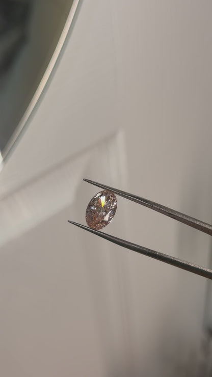 4.03ct oval pink VS1 - IGI Certified