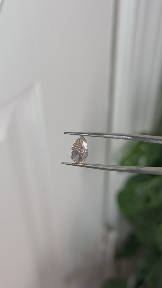 2.09ct pear pink VS1 - IGI Certified