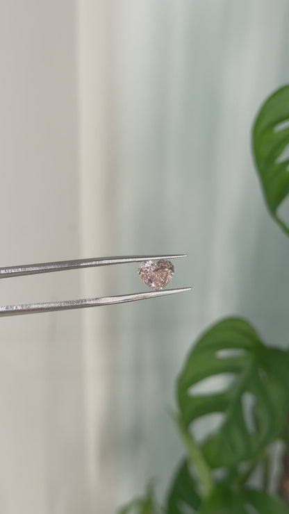 3.06ct pink heart VS2 - IGI certified