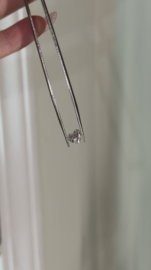 1.01ct heart D VVS2 - IGI certified