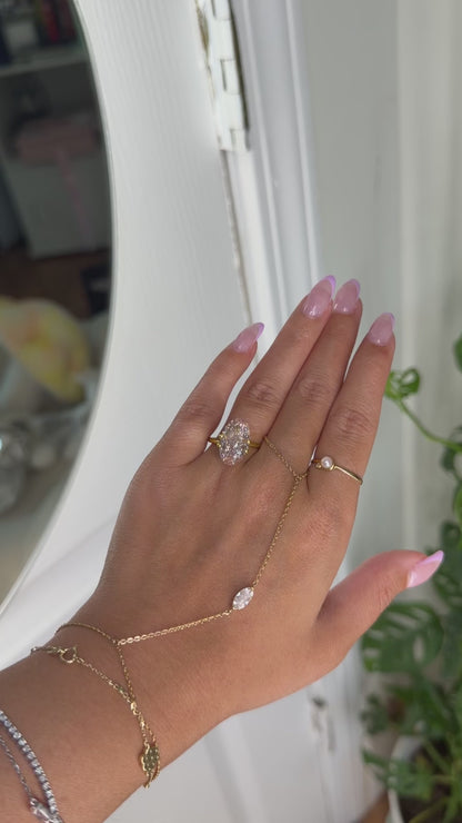 6.03ct oval pink VS1 - IGI Certified
